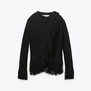 NWT ZARA Sparkly Top Limited Edition size S